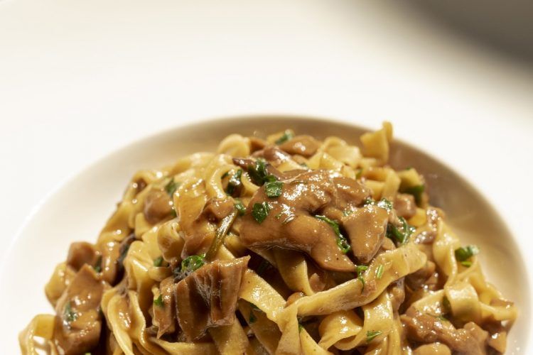 Pasta amb salsa cremosa