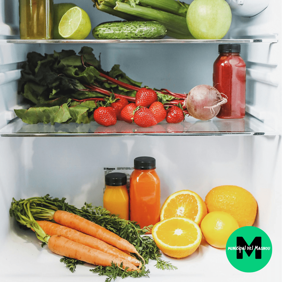 Conservació aliments a la nevera