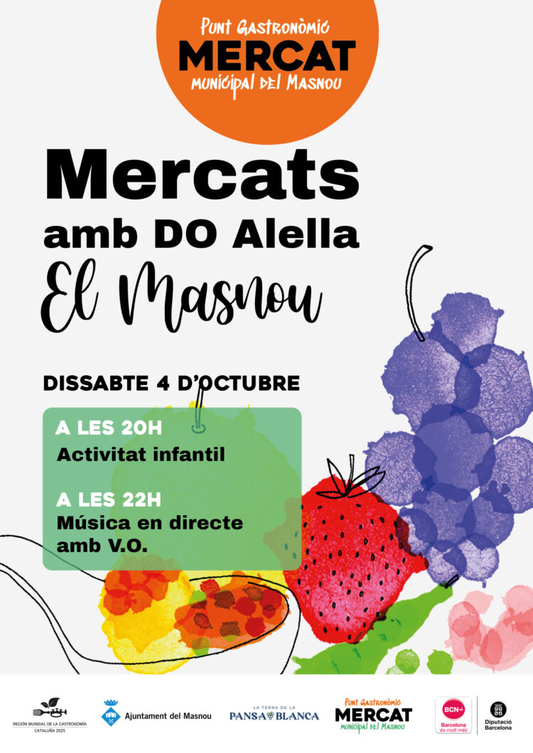 Una Nit de Tapes amb gust de mar i vinya al Mercat del Masnou